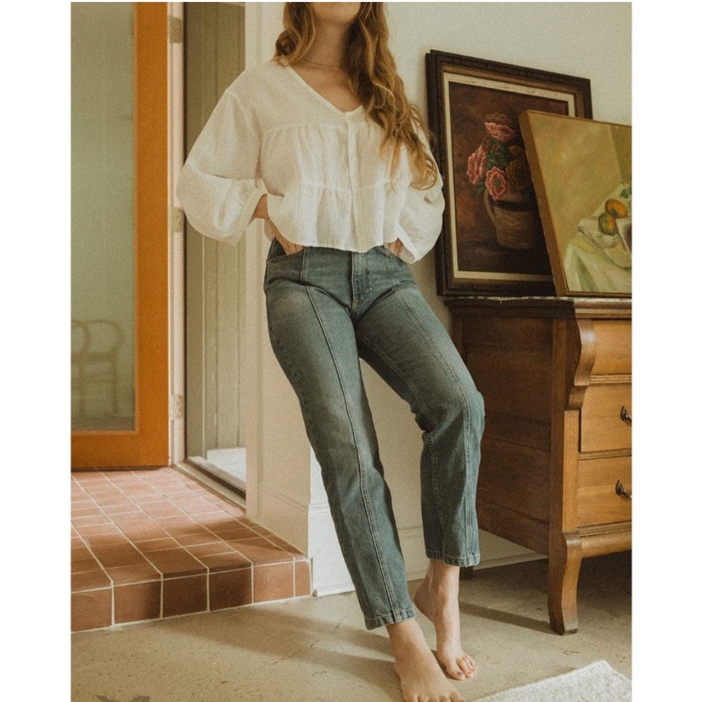 Esby High Rise Women Jeans in Blue